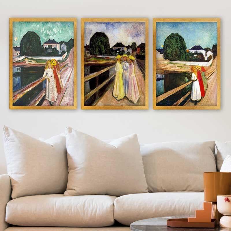 Wallity Слика со LED Осветлување 4570HDACT-010, 45x70 cm