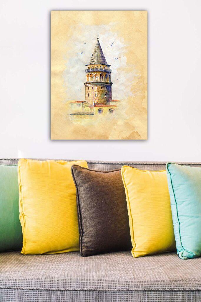 Wallity Сет Слики со LED Осветлување 3PATDACT-13, 3 Дела