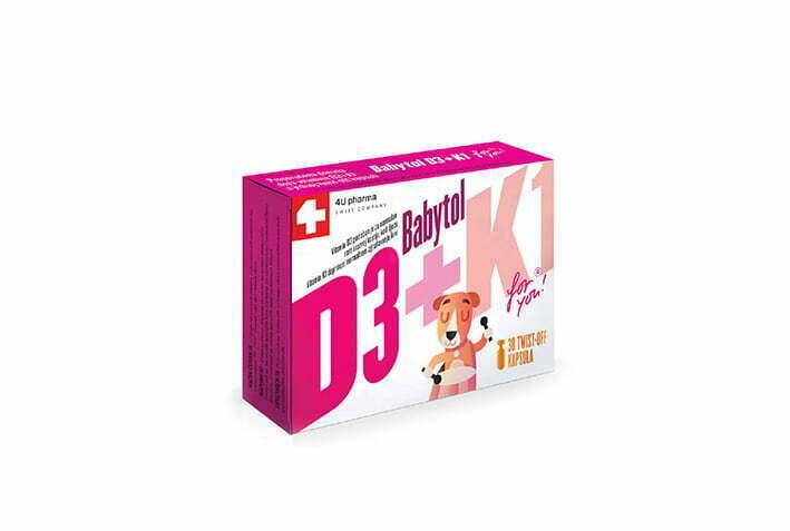 Babytol D3+K1 Капсули 30 капсули