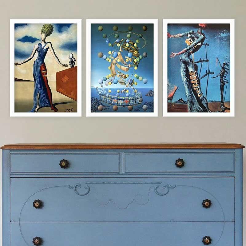 Wallity Слика со LED Осветлување 4570POPARTDACT-004, 45x70 cm