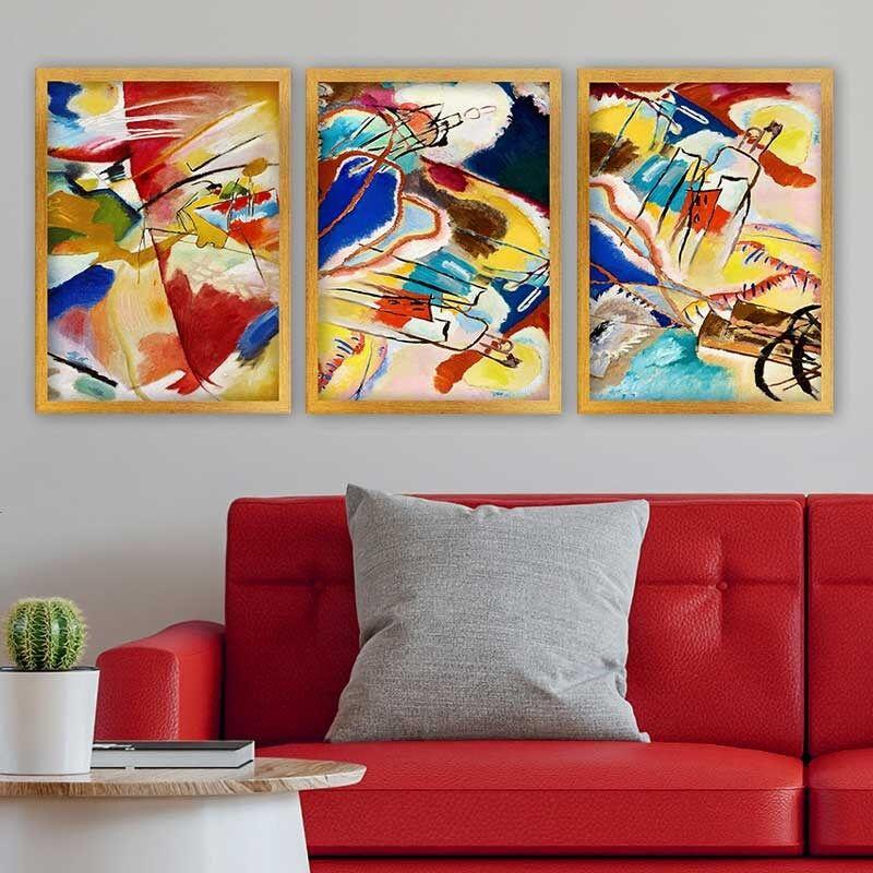 Wallity Слика со LED Осветлување 4570IACT-31, 45x70 cm