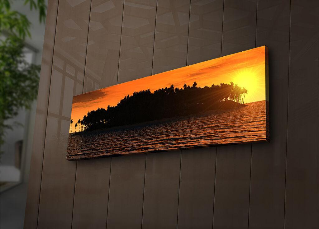 Wallity Слика со LED Осветлување 4570DHDACT-076, 45x70 cm