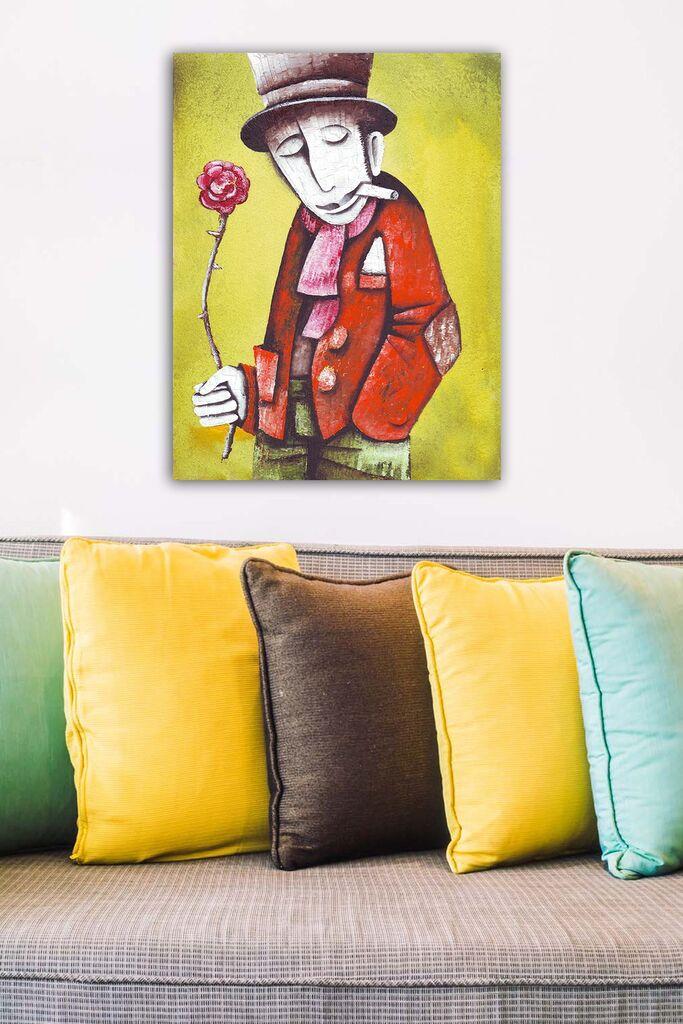 Wallity Слика со LED Осветлување 4040DACT-29, 40x40 cm