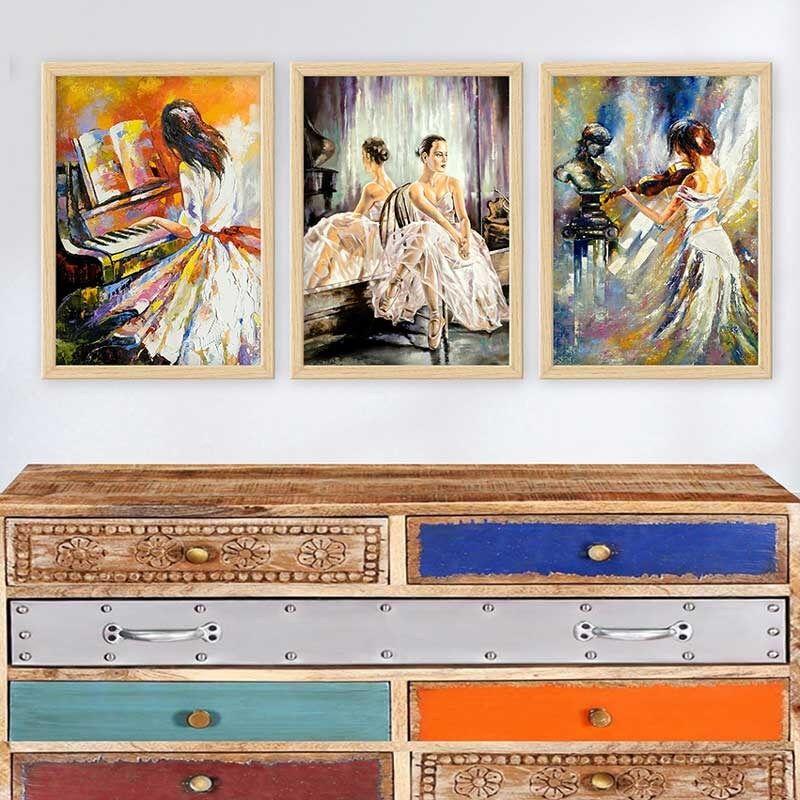 Wallity Сет Слики 5ABSMDF-75, 5 Делови