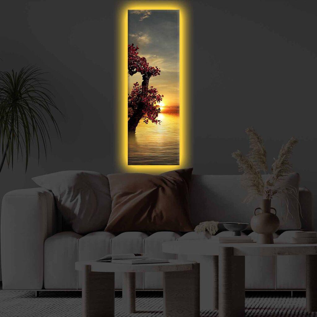 Wallity Слика со LED Осветлување 4570DHDACT-083, 45x70 cm