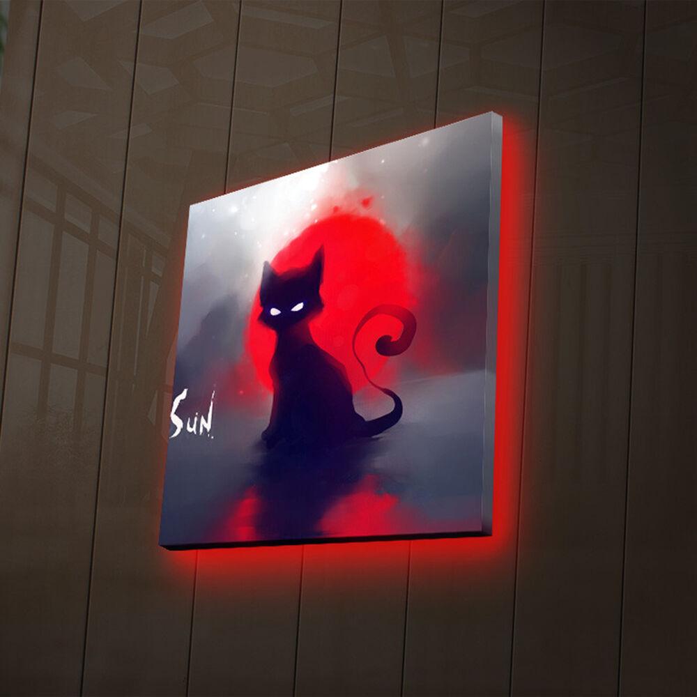 Wallity Слика со LED Осветлување 4040IACT-9, 40x40 cm