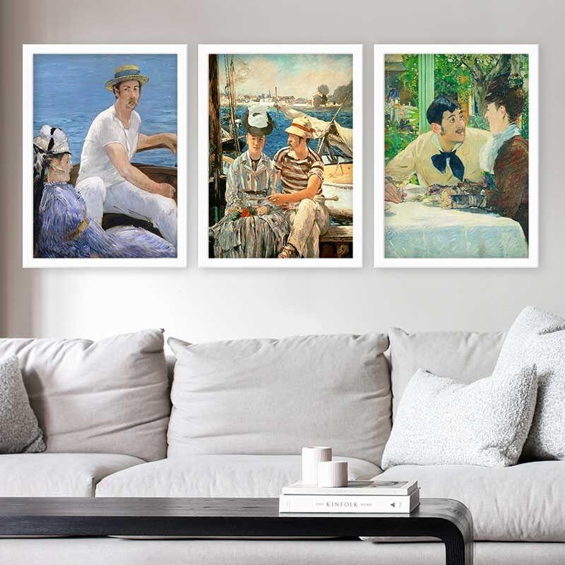 Wallity Слика со LED Осветлување 4570MDACT-047, 45x70 cm