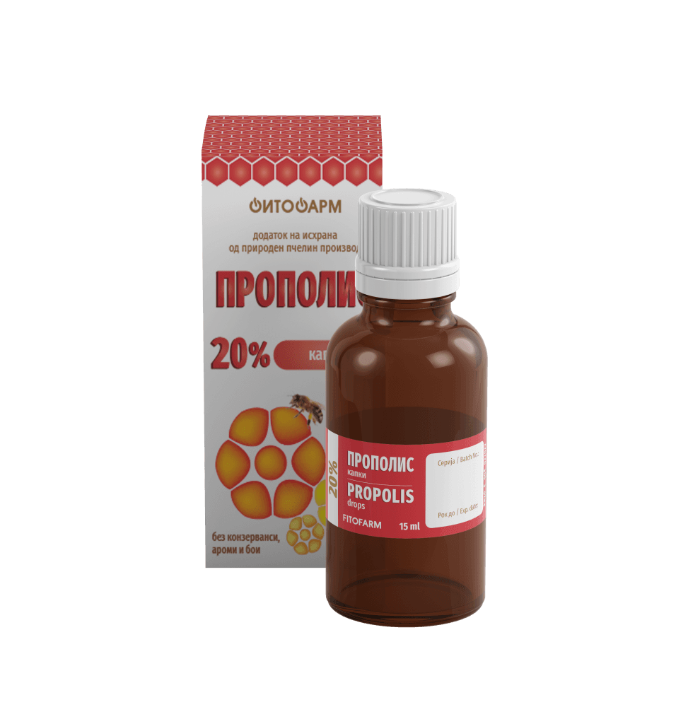 Fitofarm Прополис Раствор 20% 15 мл