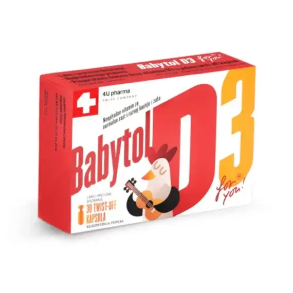 Babytol D3 Капсули 30 капсули