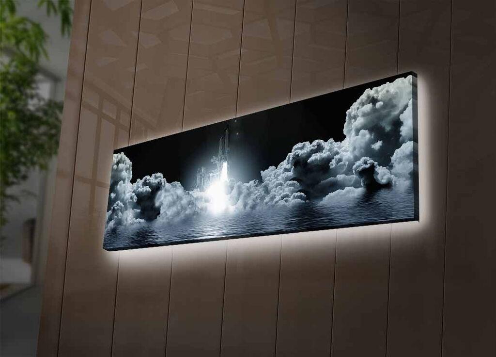 Wallity Слика со LED Осветлување 4570DHDACT-095, 45x70 cm