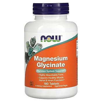 NOW Magnesium Glycinate Таблети 180