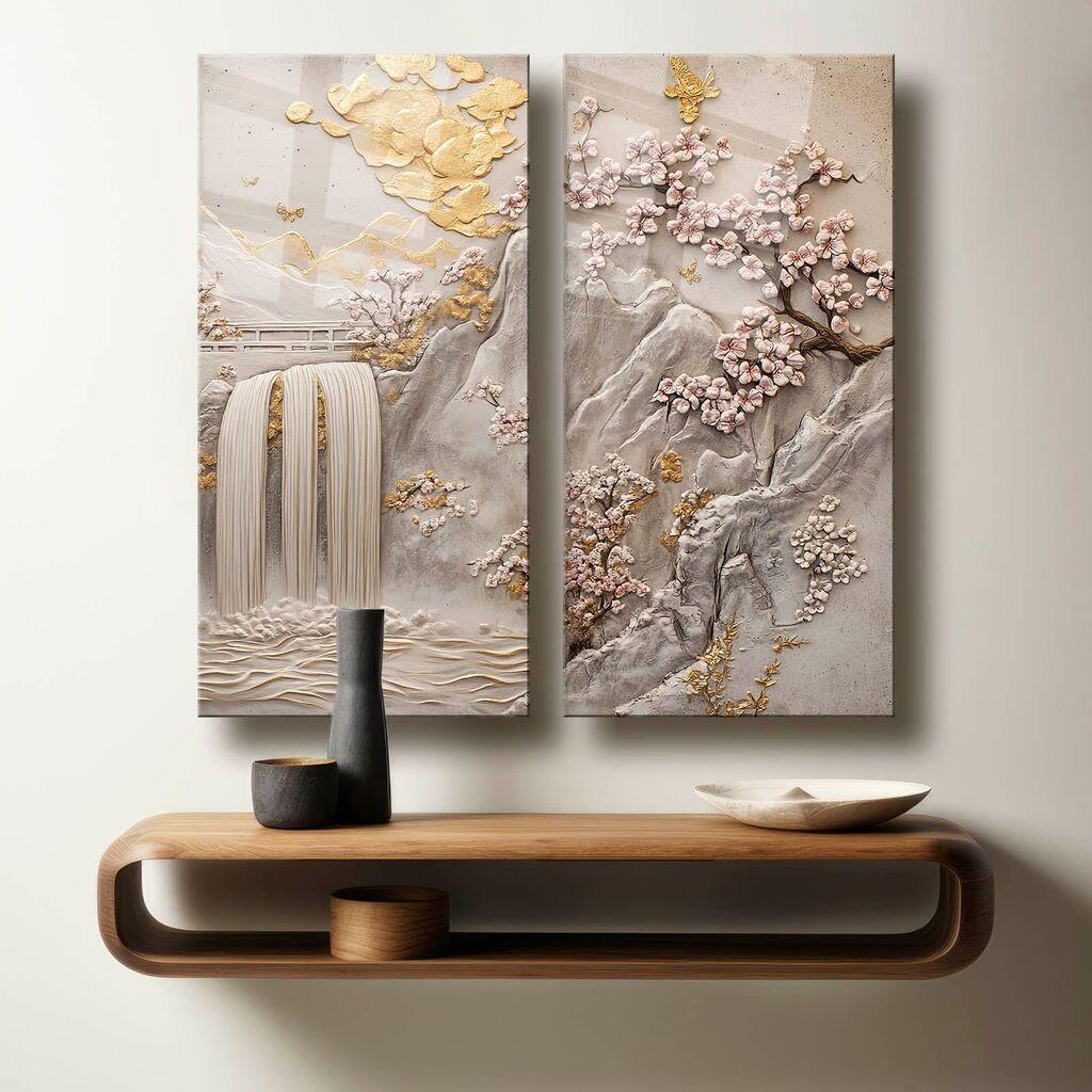 Wallity Слика со LED Осветлување 4570DACT-32, 45x70 cm