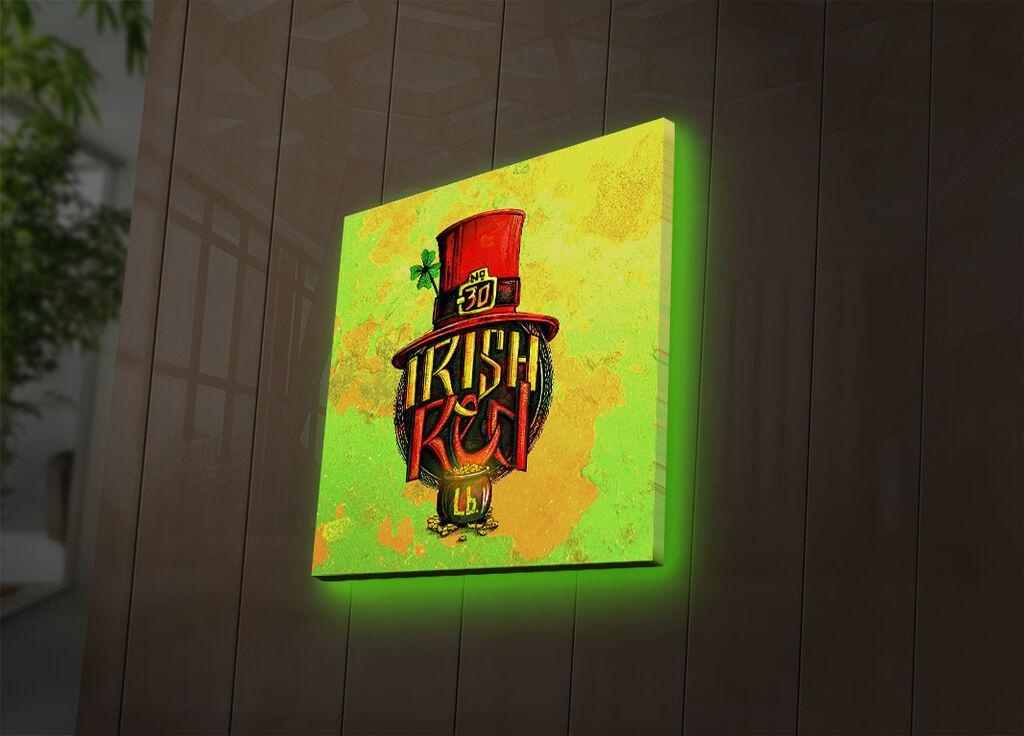 Wallity Слика со LED Осветлување 4040IACT-5, 40x40 cm