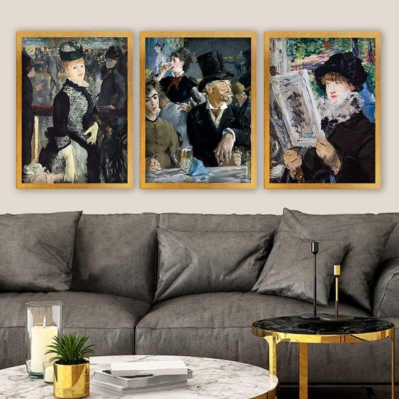 Wallity Слика со LED Осветлување 4570HDACT-038, 45x70 cm