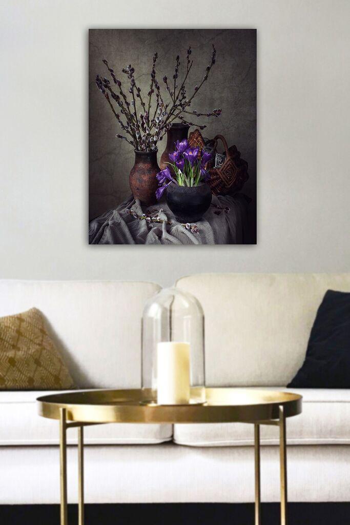 Wallity Слика со LED Осветлување 4570DHDACT-121, 45x70 cm