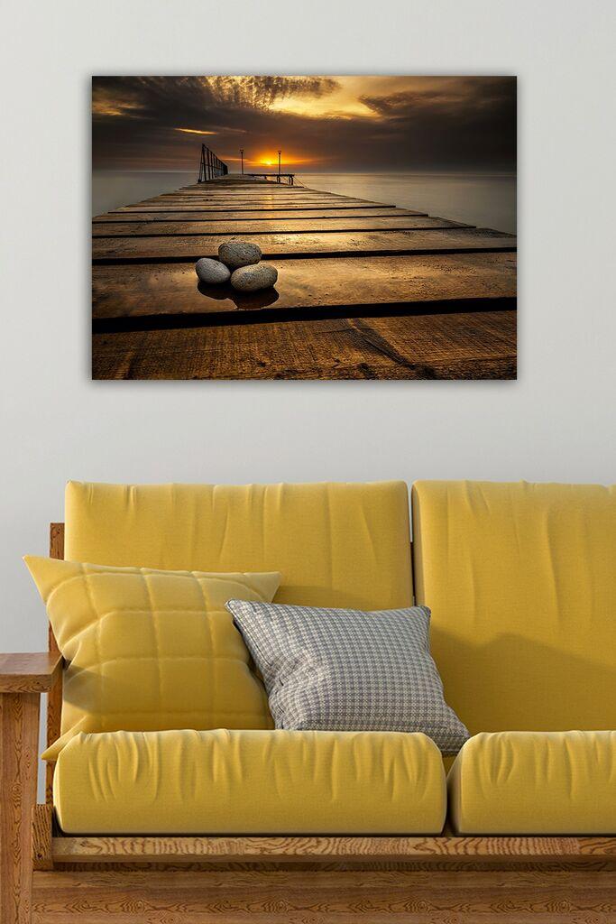 Wallity Слика со LED Осветлување 4040DACT-48, 40x40 cm