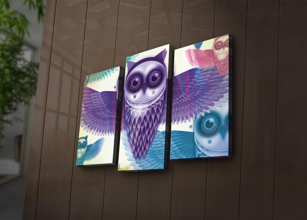 Wallity Сет Слики 5MDF4533, 5 Делови