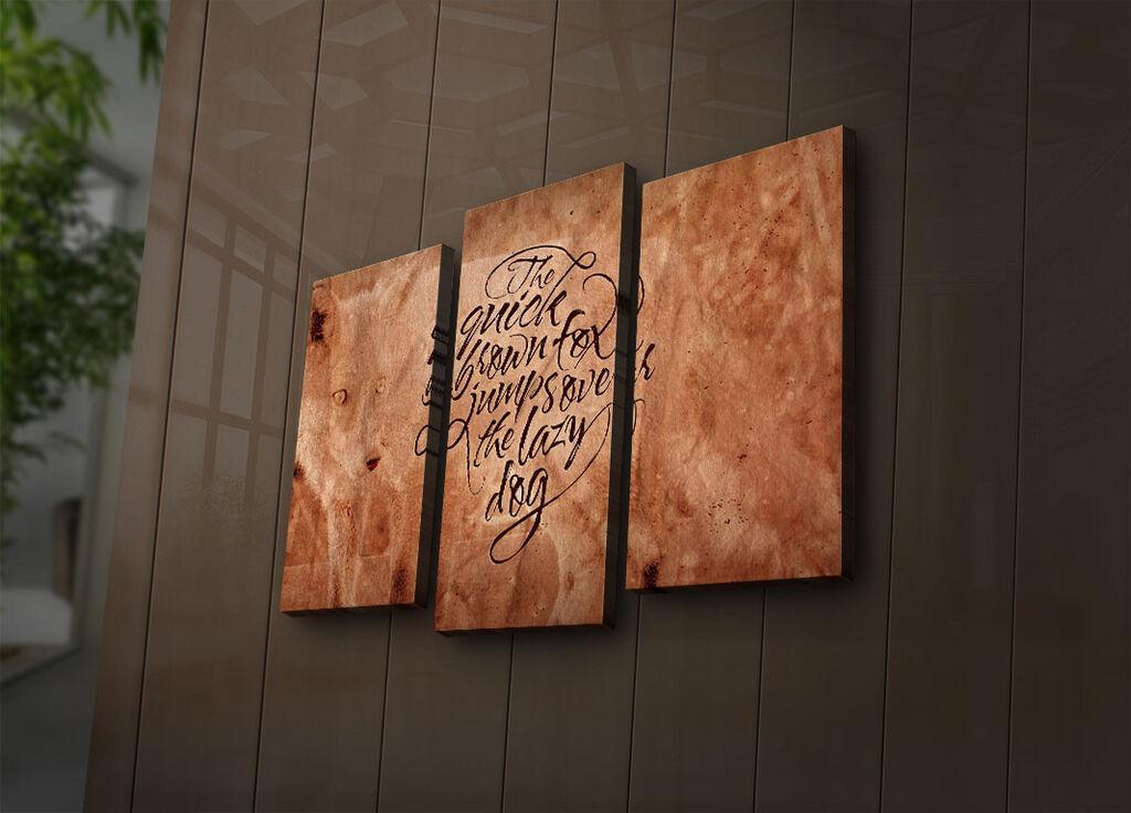 Wallity Сет Слики 5MDF4602, 5 Делови