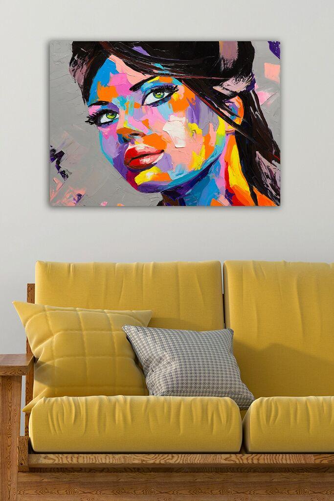 Wallity Слика со LED Осветлување 4040DACT-52, 40x40 cm