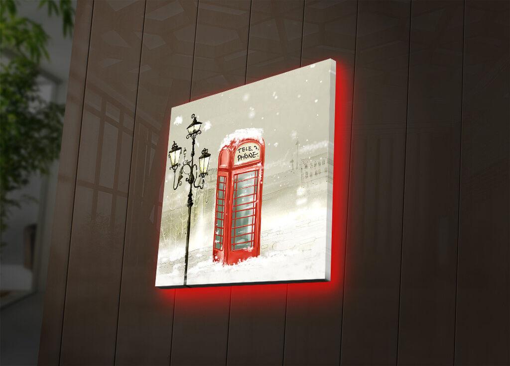 Wallity Слика со LED Осветлување 4040IACT-7, 40x40 cm