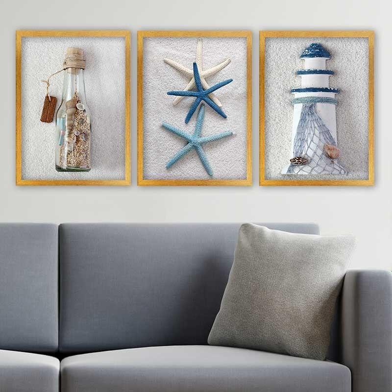 Wallity Слика со LED Осветлување 4570DHDACT-146, 45x70 cm