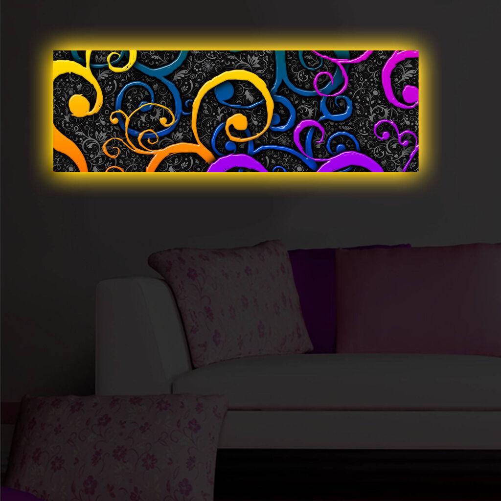 Wallity Слика со LED Осветлување 4570DACT-9, 45x70 cm