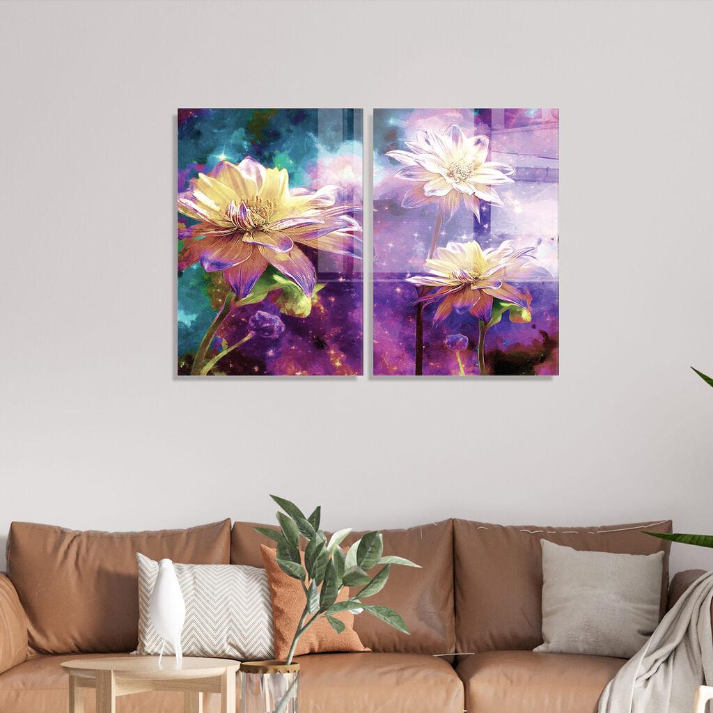 Wallity Слика со LED Осветлување 4040DACT-19, 40x40 cm