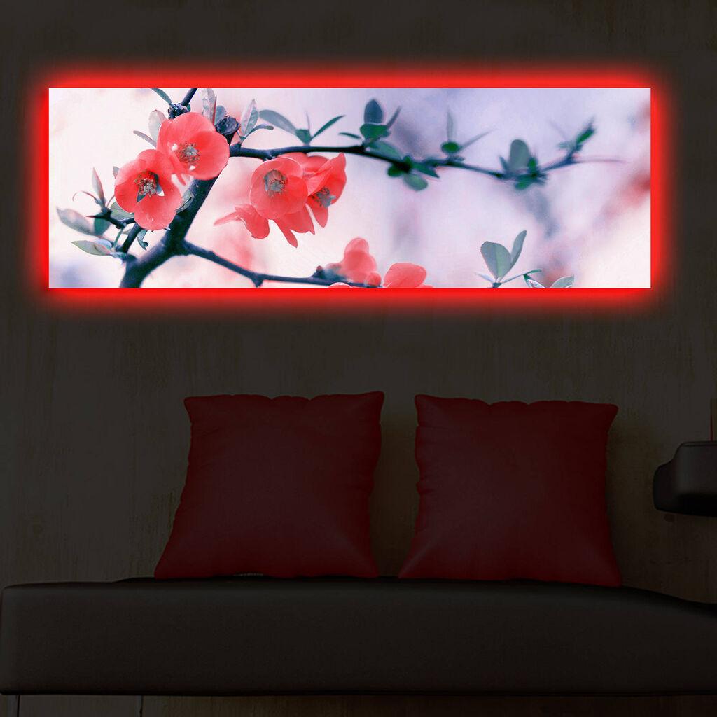 Wallity Слика со LED Осветлување 4570DACTBURN-004, 45x70 cm