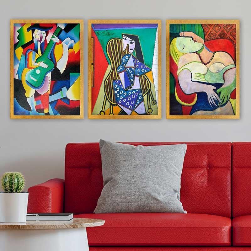 Wallity Слика со LED Осветлување 4570KARDACT - 009, 45x70 cm