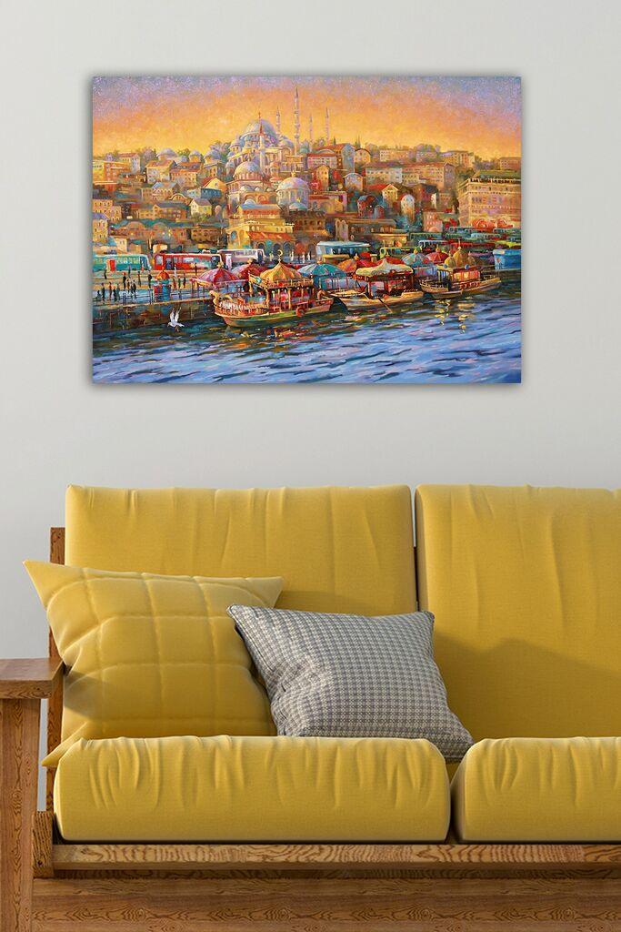 Wallity Сет Слики со LED Осветлување 3PATIACT-22, 3 Дела