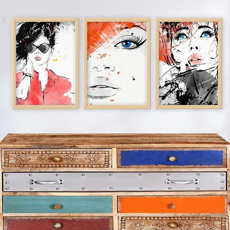 Wallity Сет Слики 5ABSMDF-89, 5 Делови