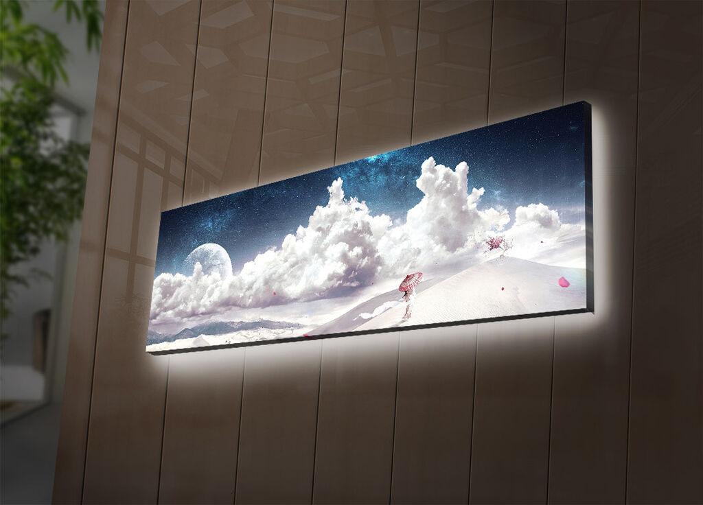 Wallity Слика со LED Осветлување 4570DHDACT-007, 45x70 cm