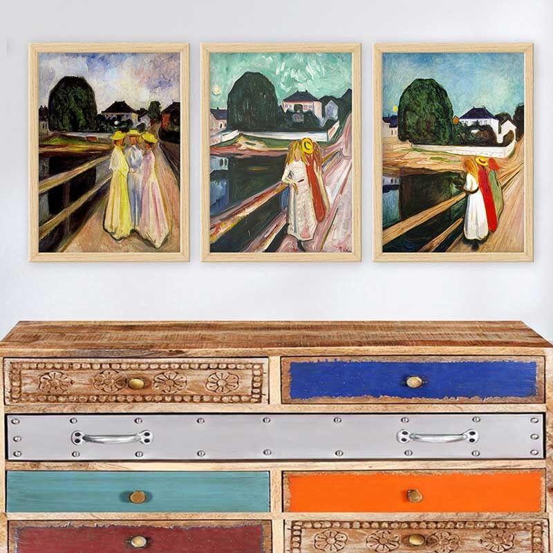 Wallity Сет Слики 5DMDF-17, 5 Делови