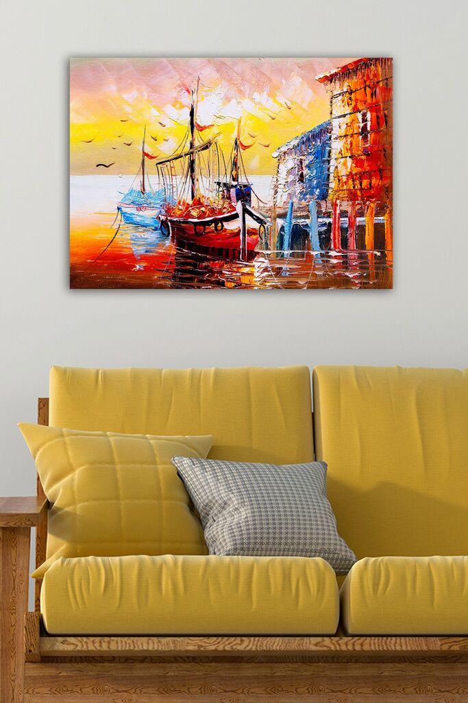 Wallity Слика со LED Осветлување 4570DHDACT-133, 45x70 cm