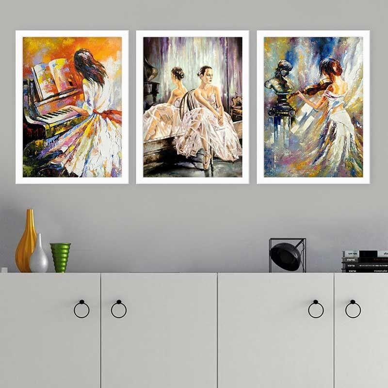 Wallity Слика со LED Осветлување 4570KARDACT - 025, 45x70 cm