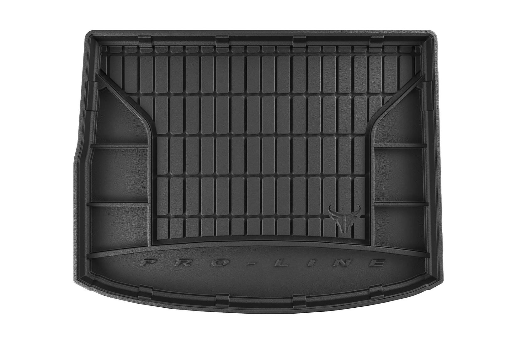 FROGUM Гумена Патосница за багажник за Volvo V40 хечбек 2012-2019 во  горна положба на багажникот