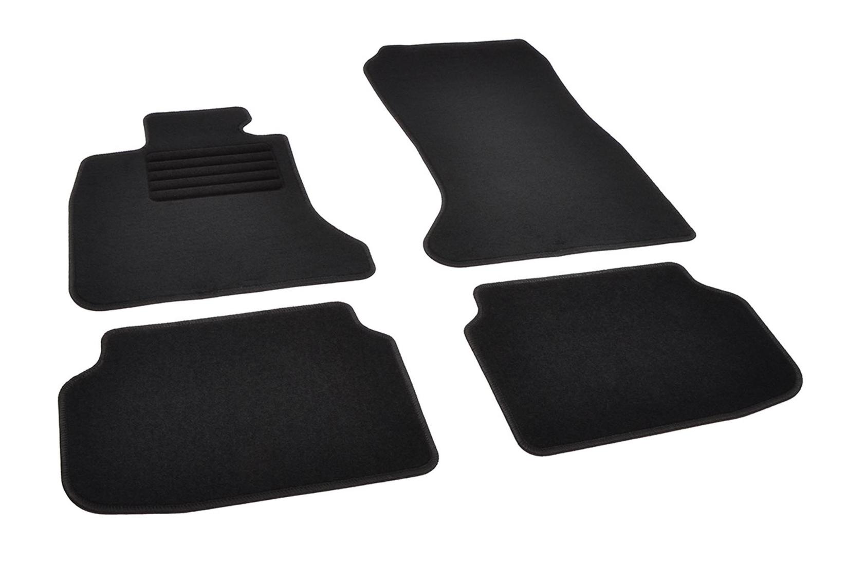 RIGUM Платнени патосници за  7 серија F01, F02 2009-2015, 4 дела, црни