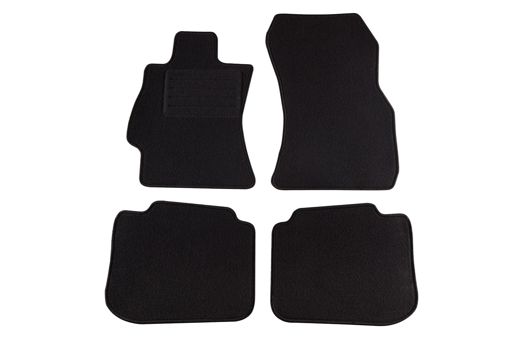 PETEX Платнени патосници за Subaru Legacy/Outback  09/2009 => 4 делови црни (KL02) Rex материјал