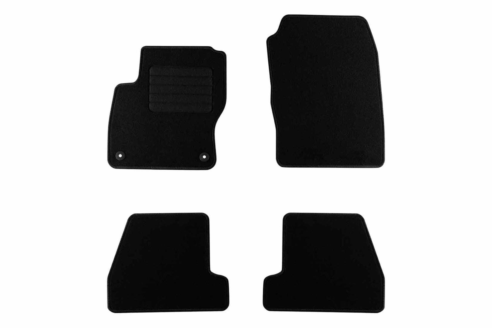 RIGUM Платнени патосници за Ford Focus 2011-2015, 4 дела, црни