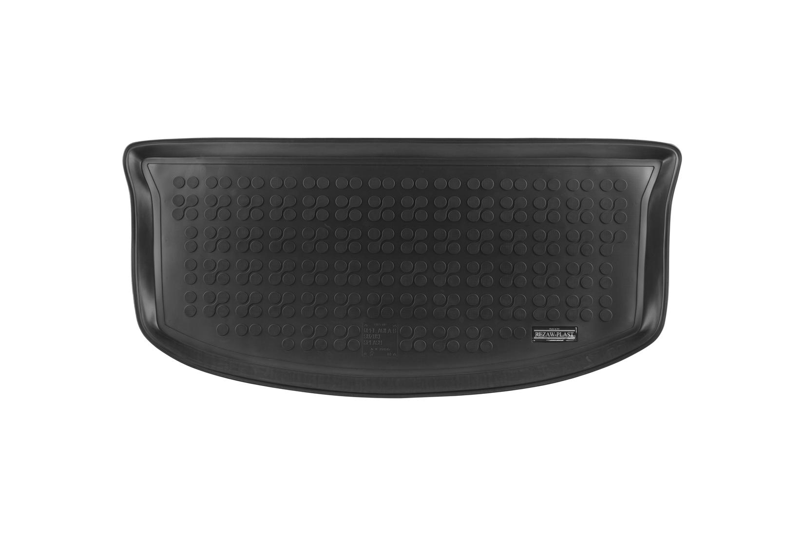 REZAW-PLAST Гумена Патосница за багажник за OPEL Agila 04/2008-2014/Suzuki Splash 2008-2014 во  горна положба на багажникот