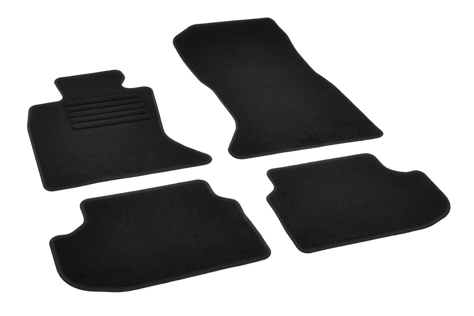 RIGUM Платнени патосници за  5 серија F10, F11 2013-2017, 4 дела, црни