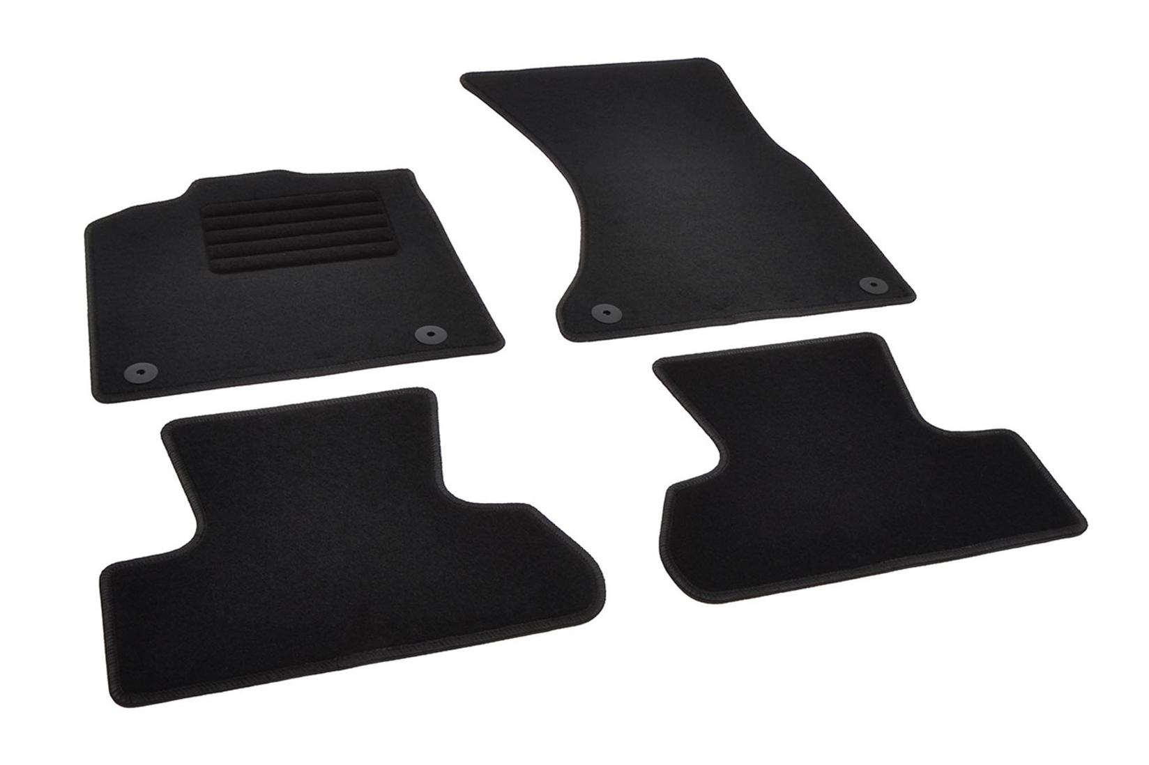 RIGUM Платнени патосници за Audi Q5 2009-2016, 4 дела, црни