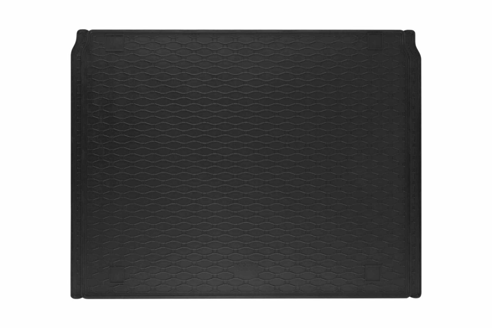 RIGUM Гумена Патосница за багажник за Fiat Doblo по 2010 г., Opel Combo 5 места по 2012 г., црни