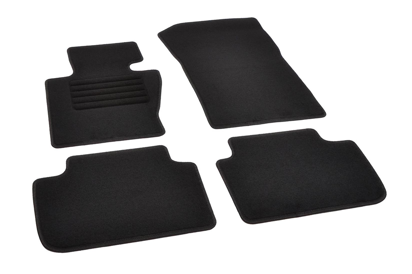 RIGUM Платнени патосници за  X3 E83 2003-2011, 4 дела, црни