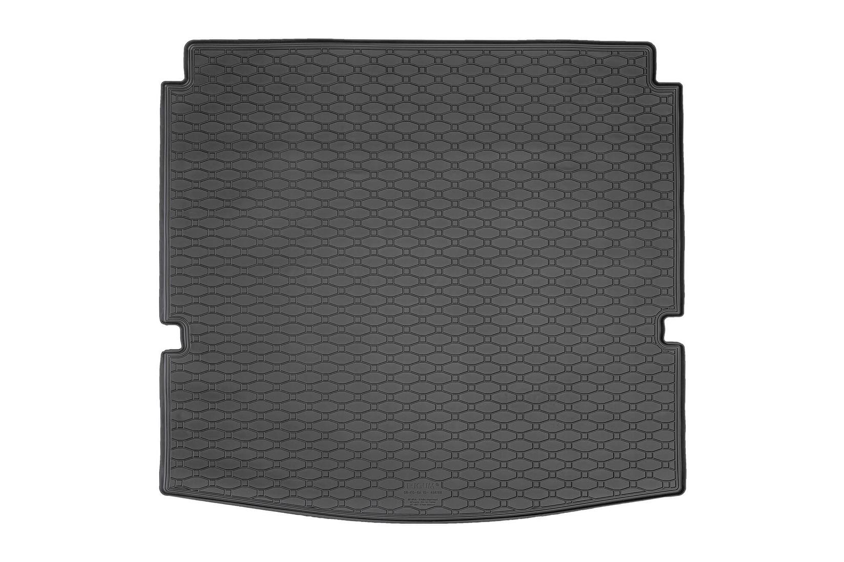 RIGUM Гумена Патосница за багажник за Ford Galaxy 5 места, 7 места по 2015 г., со спуштен трети ред седишта