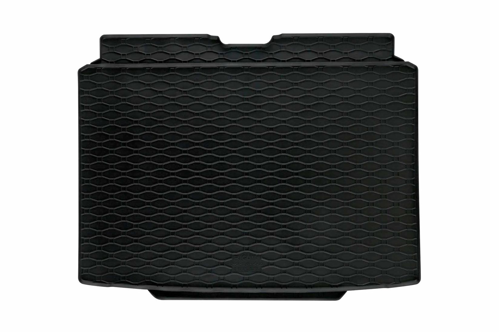 RIGUM Гумена Патосница за багажник за Skoda yeti 2009-2017 со резервна гума/со инструменти во  багажникот