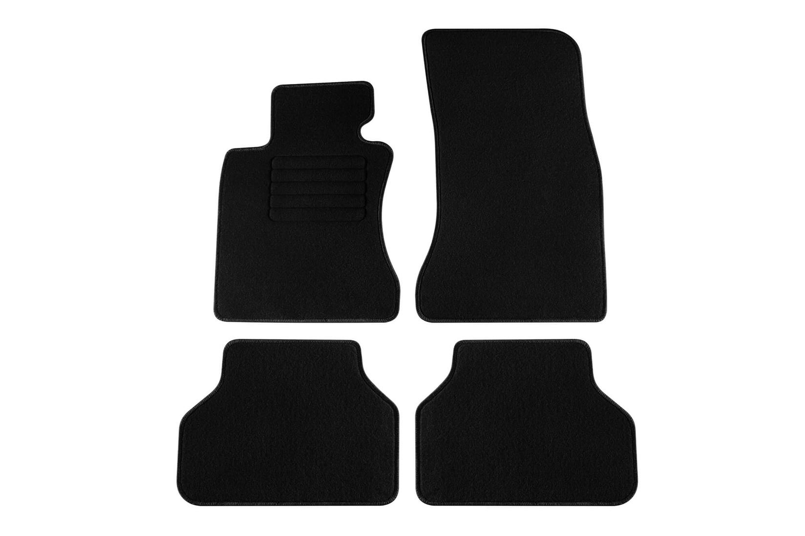 RIGUM Платнени патосници за  серија 5 E60, E61 2003-2010, 4 дела, црни