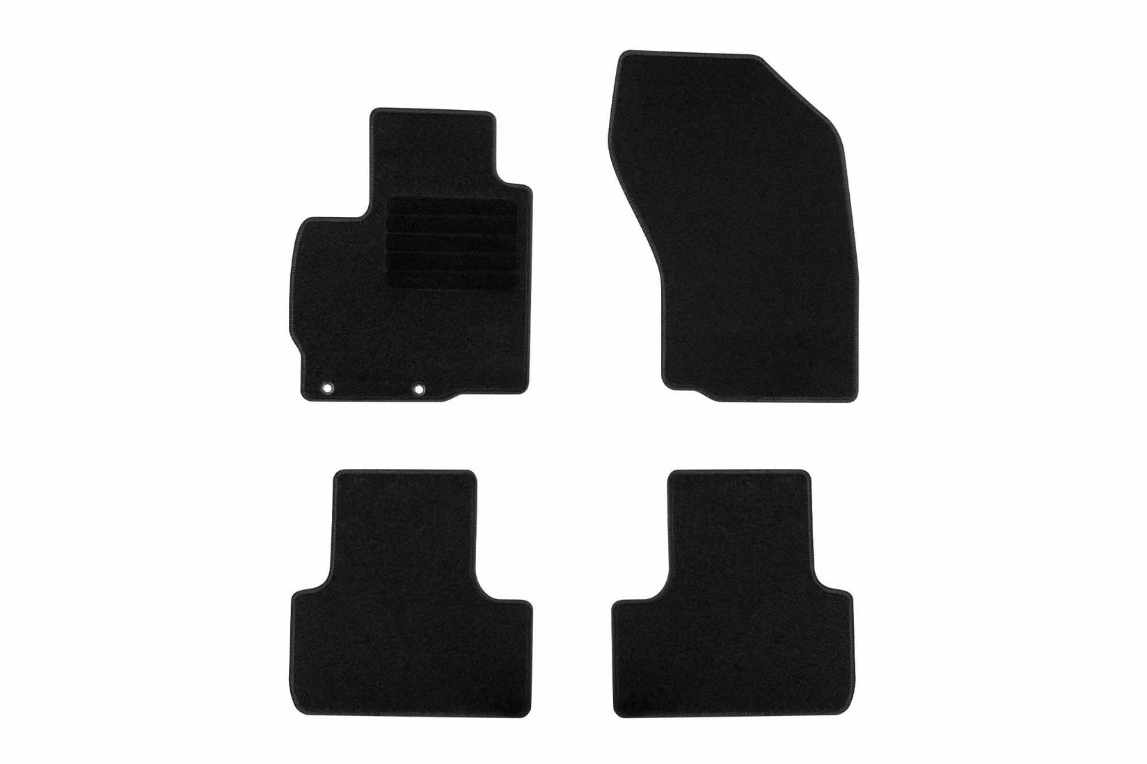 RIGUM Платнени патосници за Citroen C4 Aircross 2012-2017, 4 дела, црни