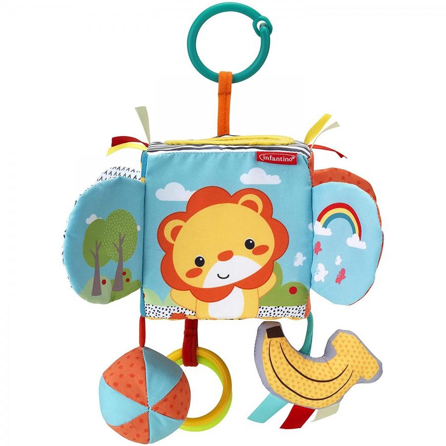 INFANTINO Играчка коцка discovery Peek&Seek Sensory 22115250