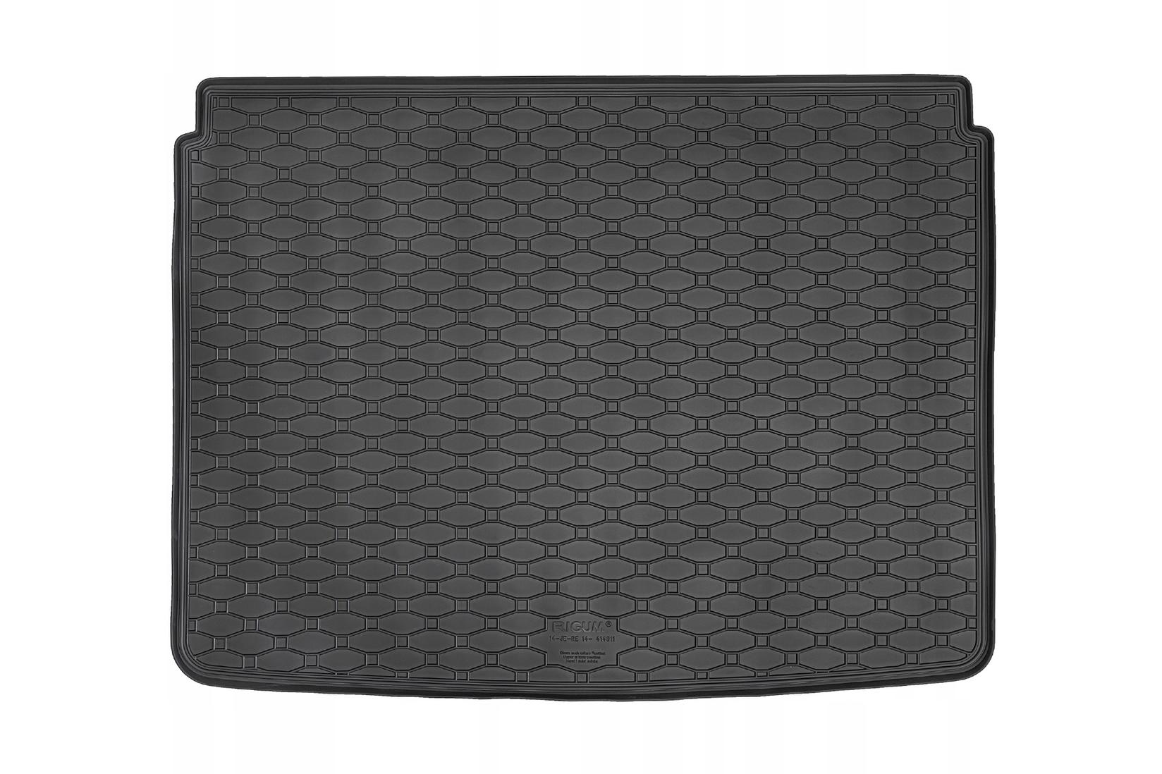 RIGUM Гумена Патосница за багажник за Fiat 500X по 2015 г., Jeep Renegade, 4xe, MHeV по 2014 г.